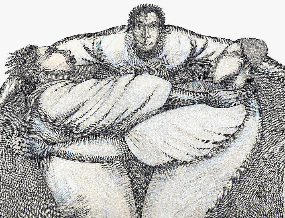 Detail of Match Maker by Charles A. Bibbs