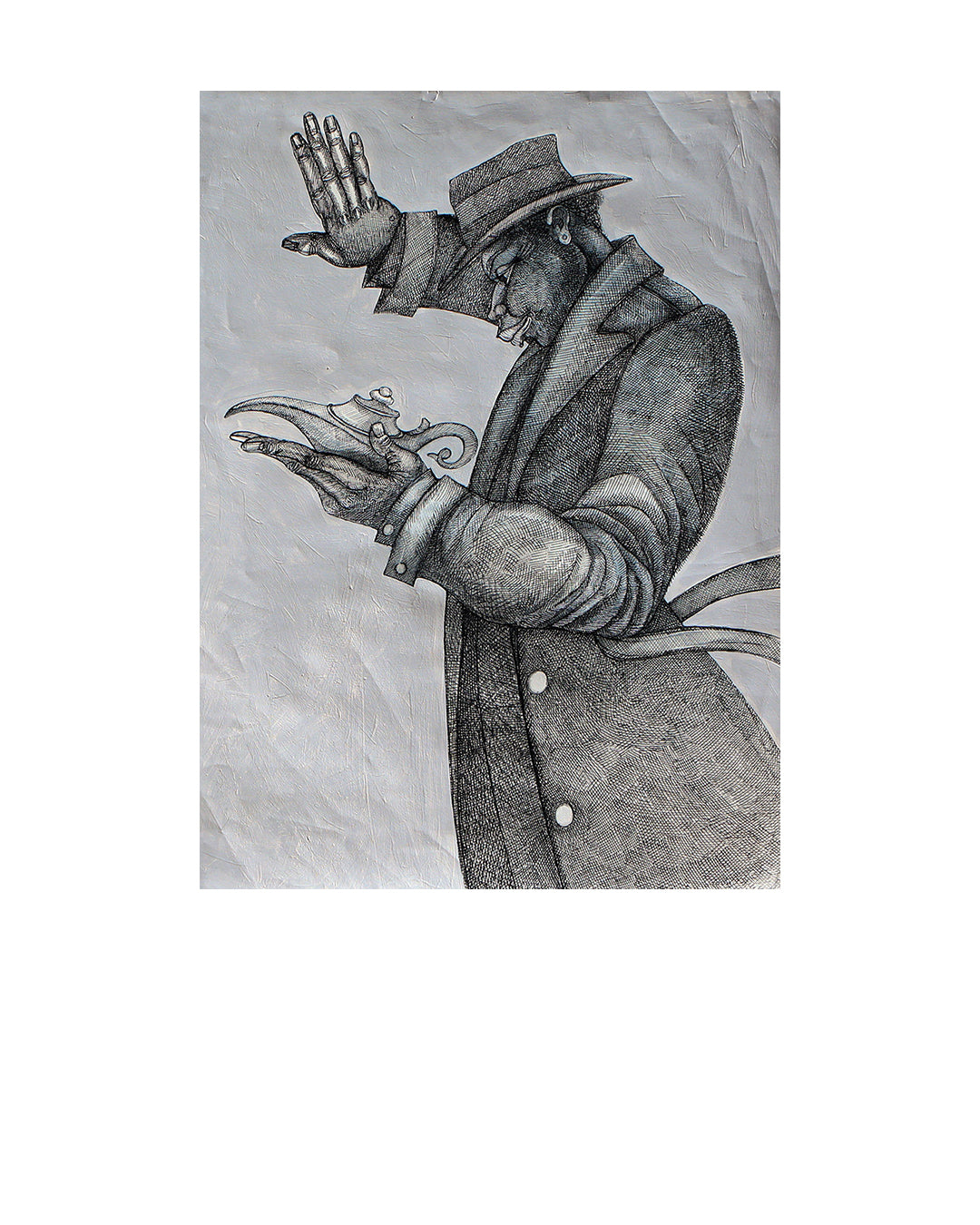 Friendship - Omega — original artwork by Charles A. Bibbs