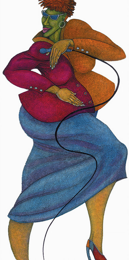 Detail of Sassy  Jaz by Charles A. Bibbs