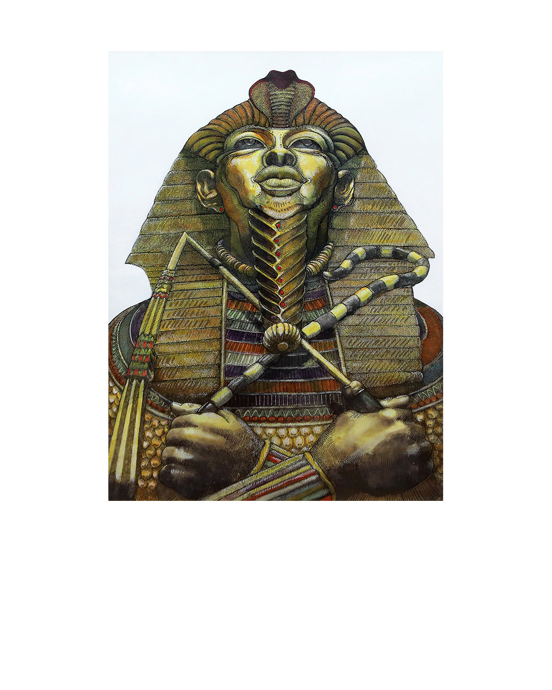 King — original artwork by Charles A. Bibbs
