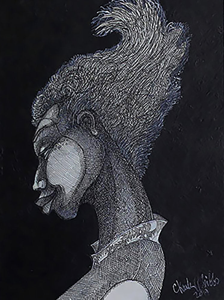 Detail of Morning Hair-Do by Charles A. Bibbs