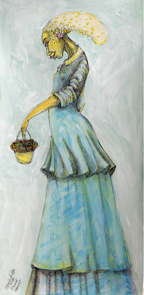 Detail of Flower Harvest by Charles A. Bibbs