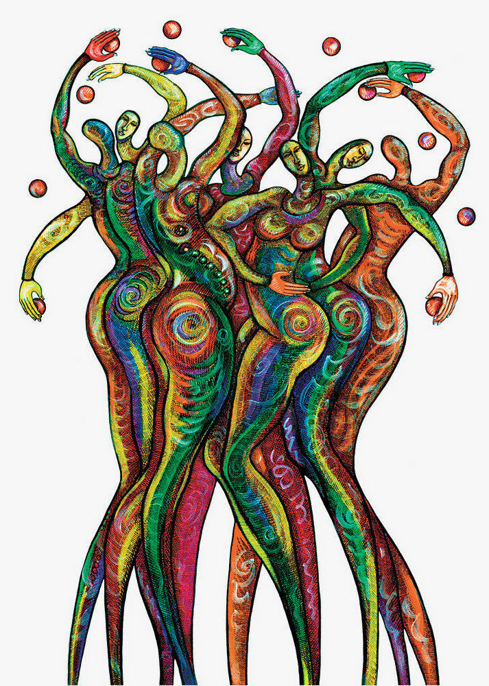 Detail of All For One by Charles A. Bibbs