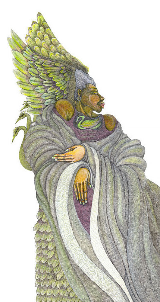 Detail of Throne Of Grace by Charles A. Bibbs