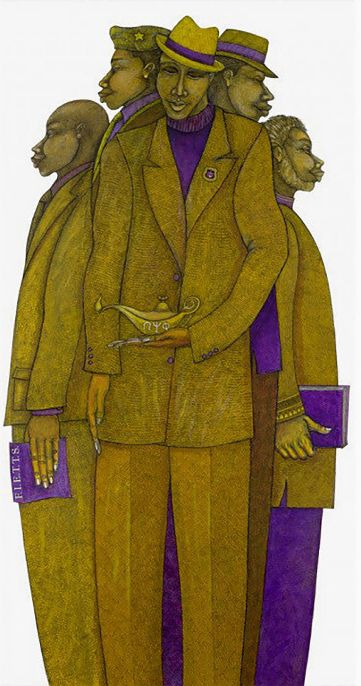 Detail of Keepers of the Flame by Charles A. Bibbs