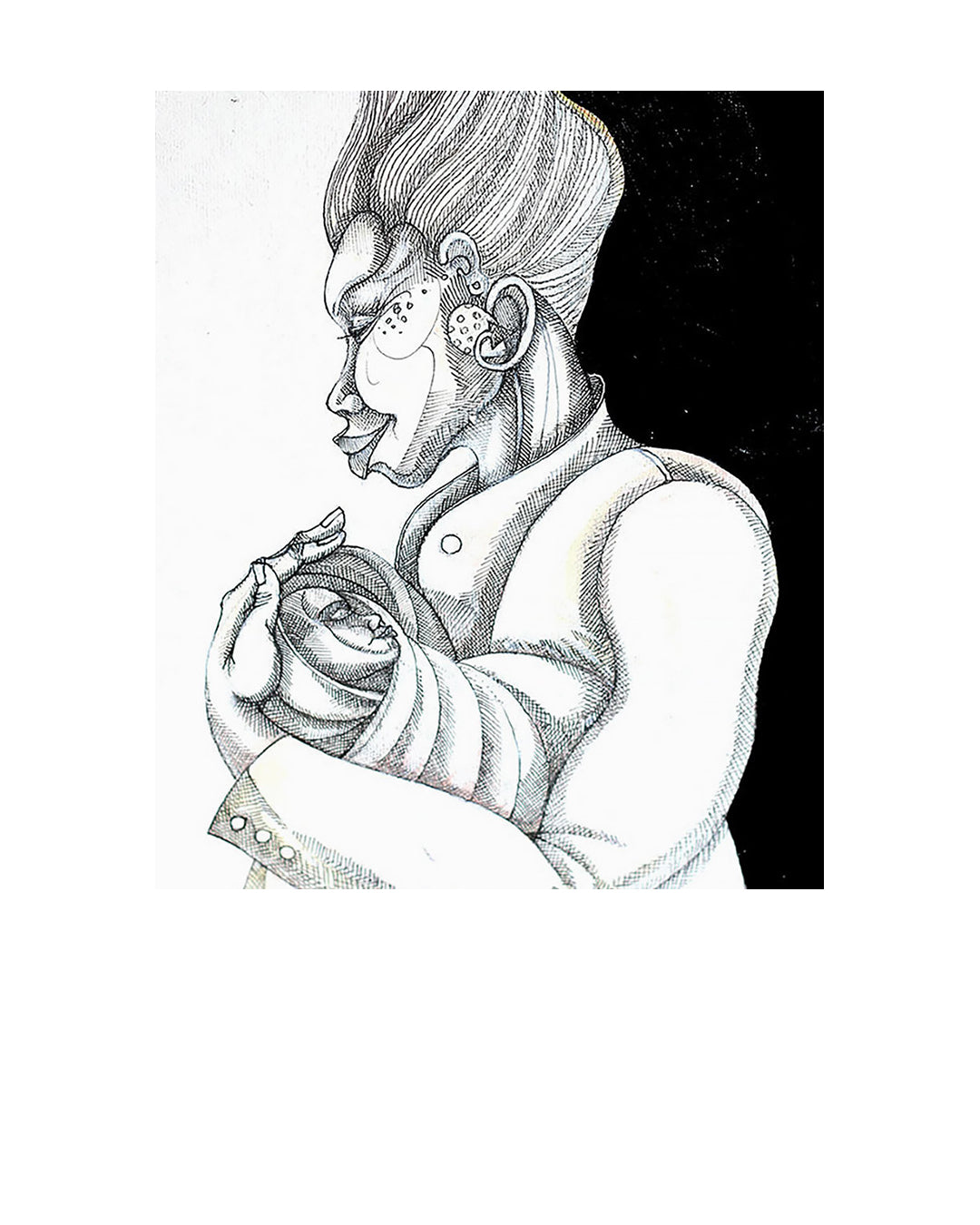 Mother's Love — original artwork by Charles A. Bibbs