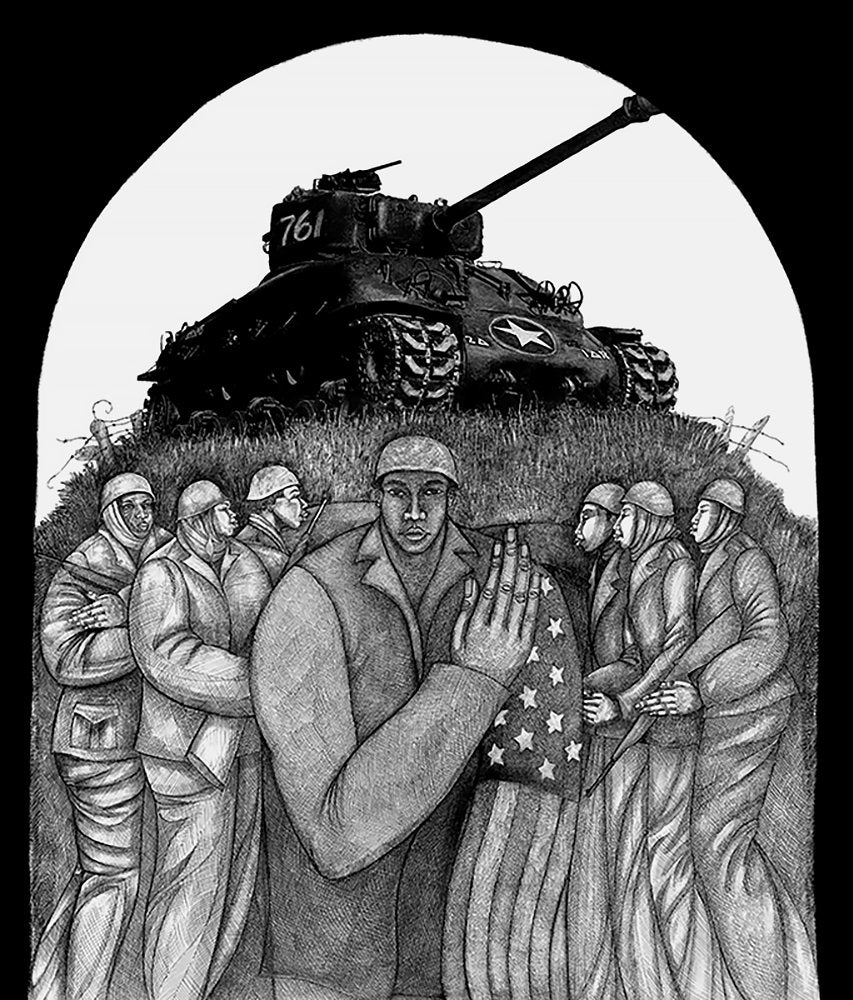 Detail of Come Out Fighting by Charles A. Bibbs
