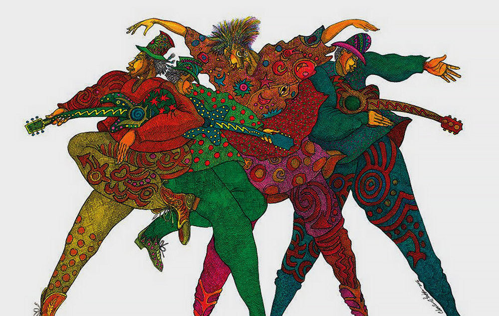 Detail of Jaz Fantasy by Charles A. Bibbs