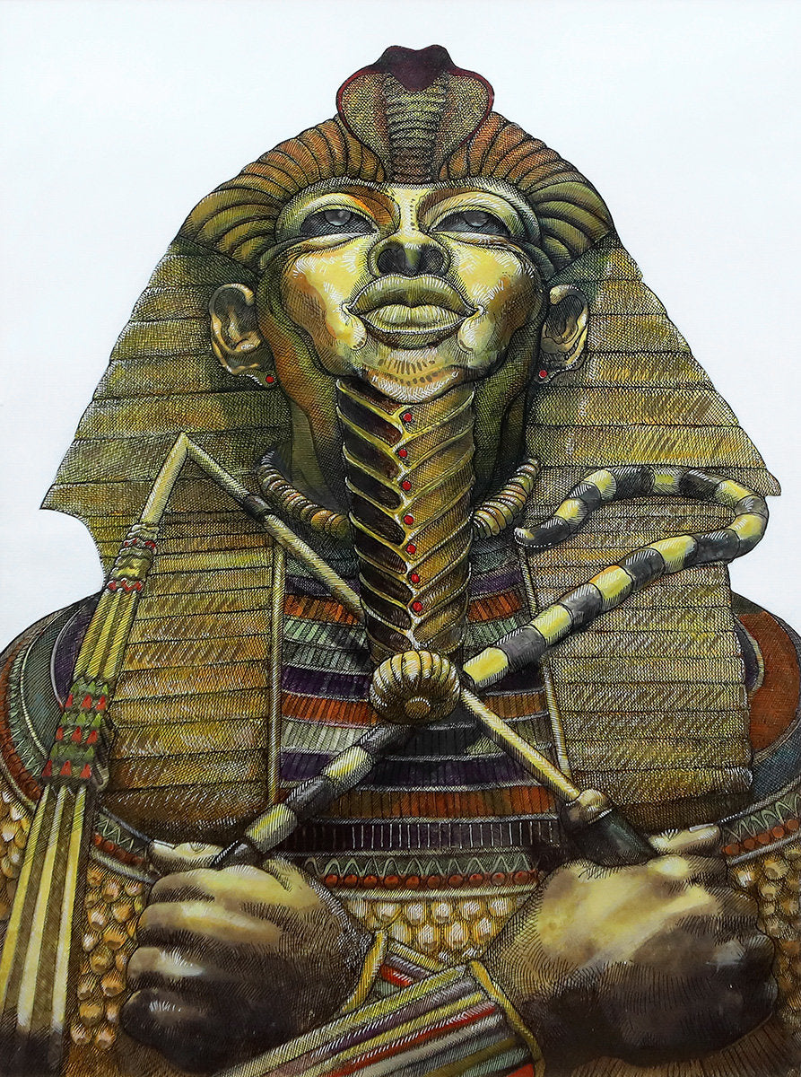 Detail of King by Charles A. Bibbs