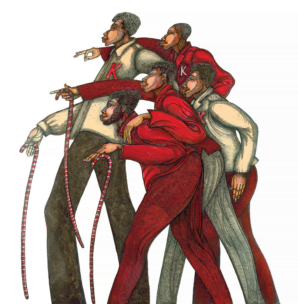 Detail of One-Way (Kappa Tribute) by Charles A. Bibbs