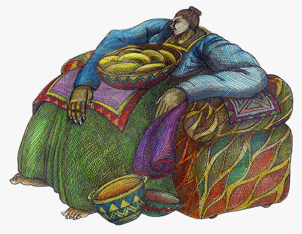 Detail of Big Mama's Chair by Charles A. Bibbs