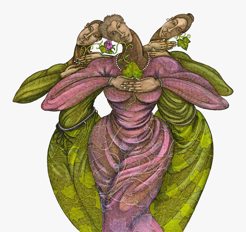 Detail of Her Excellence by Charles A. Bibbs