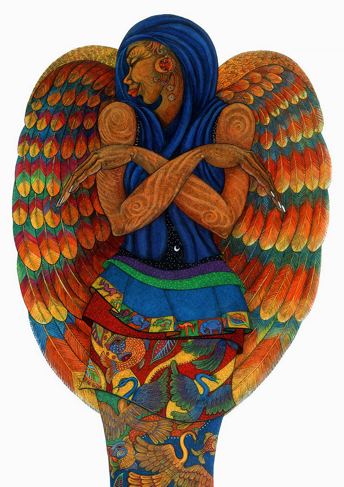 Detail of The Earth Angel Ii by Charles A. Bibbs