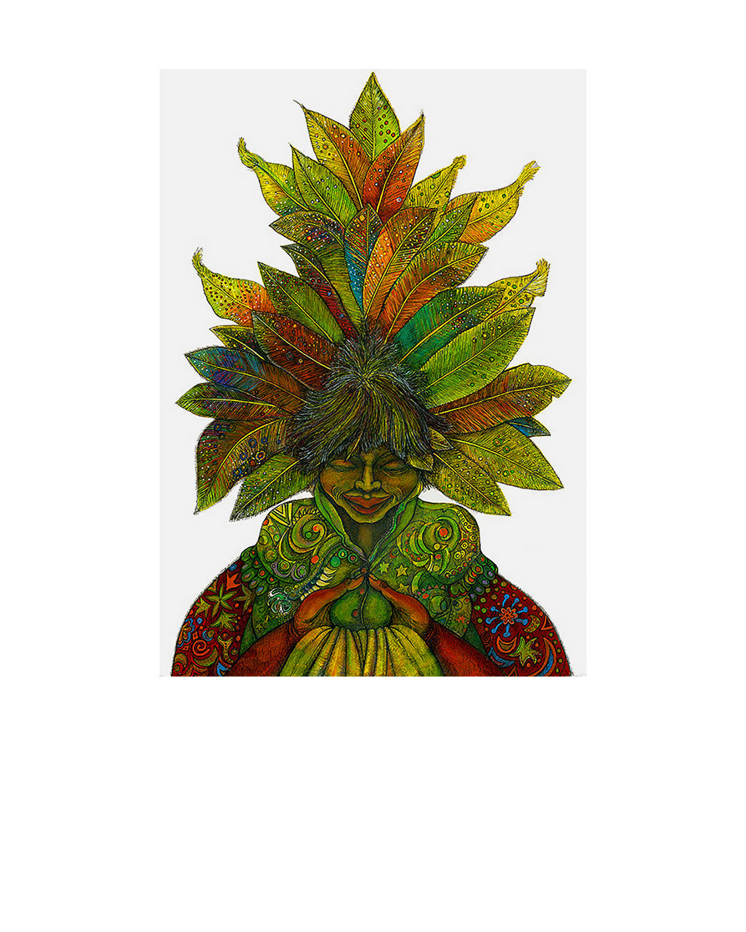 Earth Mother — original artwork by Charles A. Bibbs