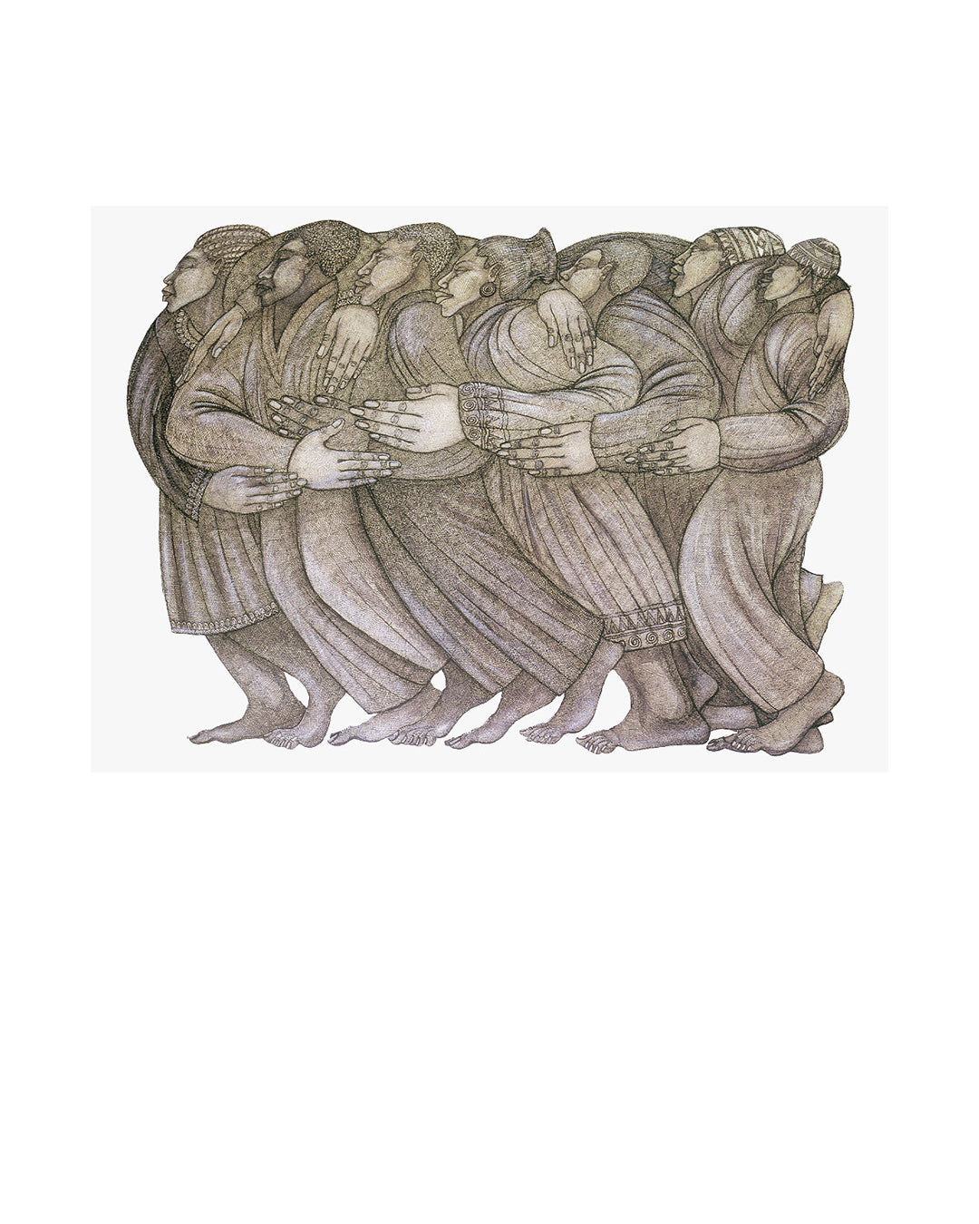 Umoja — original artwork by Charles A. Bibbs