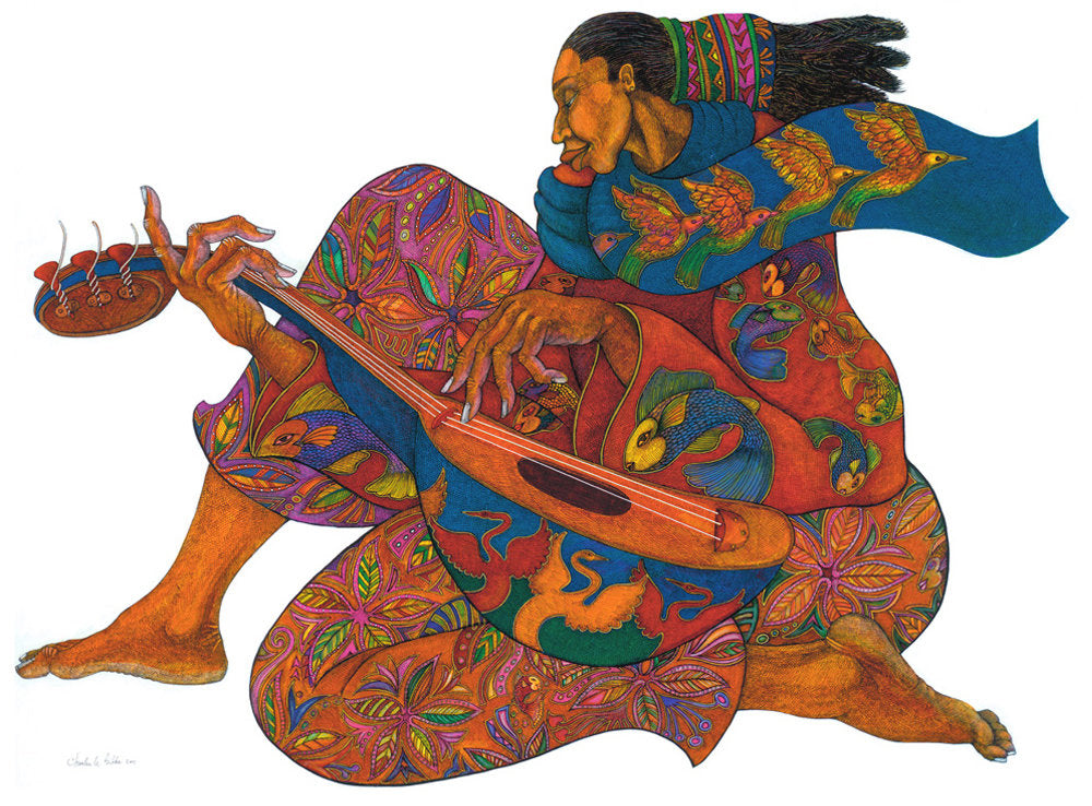 Detail of Music Maker 2 by Charles A. Bibbs