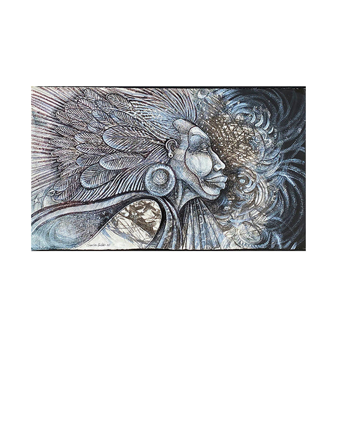 Through It All — original artwork by Charles A. Bibbs