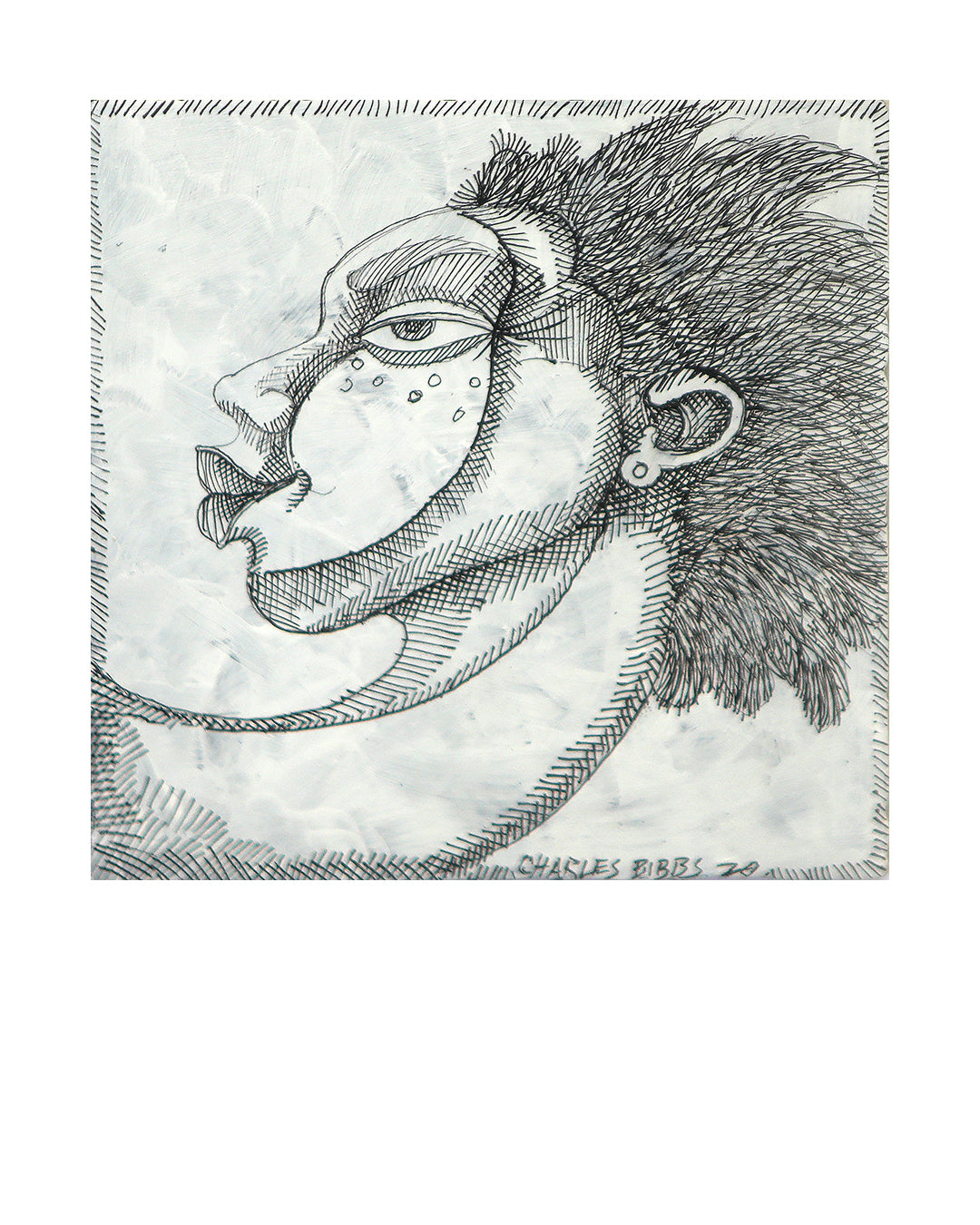 Big Eye — original artwork by Charles A. Bibbs
