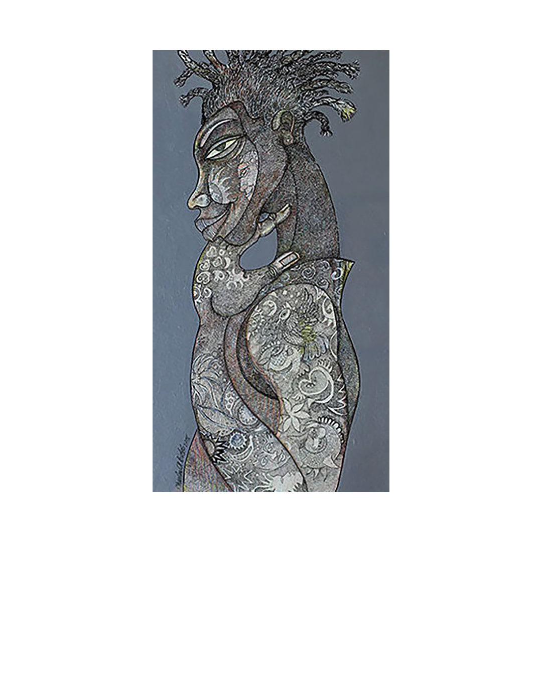 Body Art Series — original artwork by Charles A. Bibbs