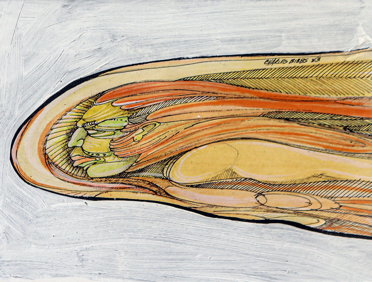 Detail of Small Windface Series I by Charles A. Bibbs