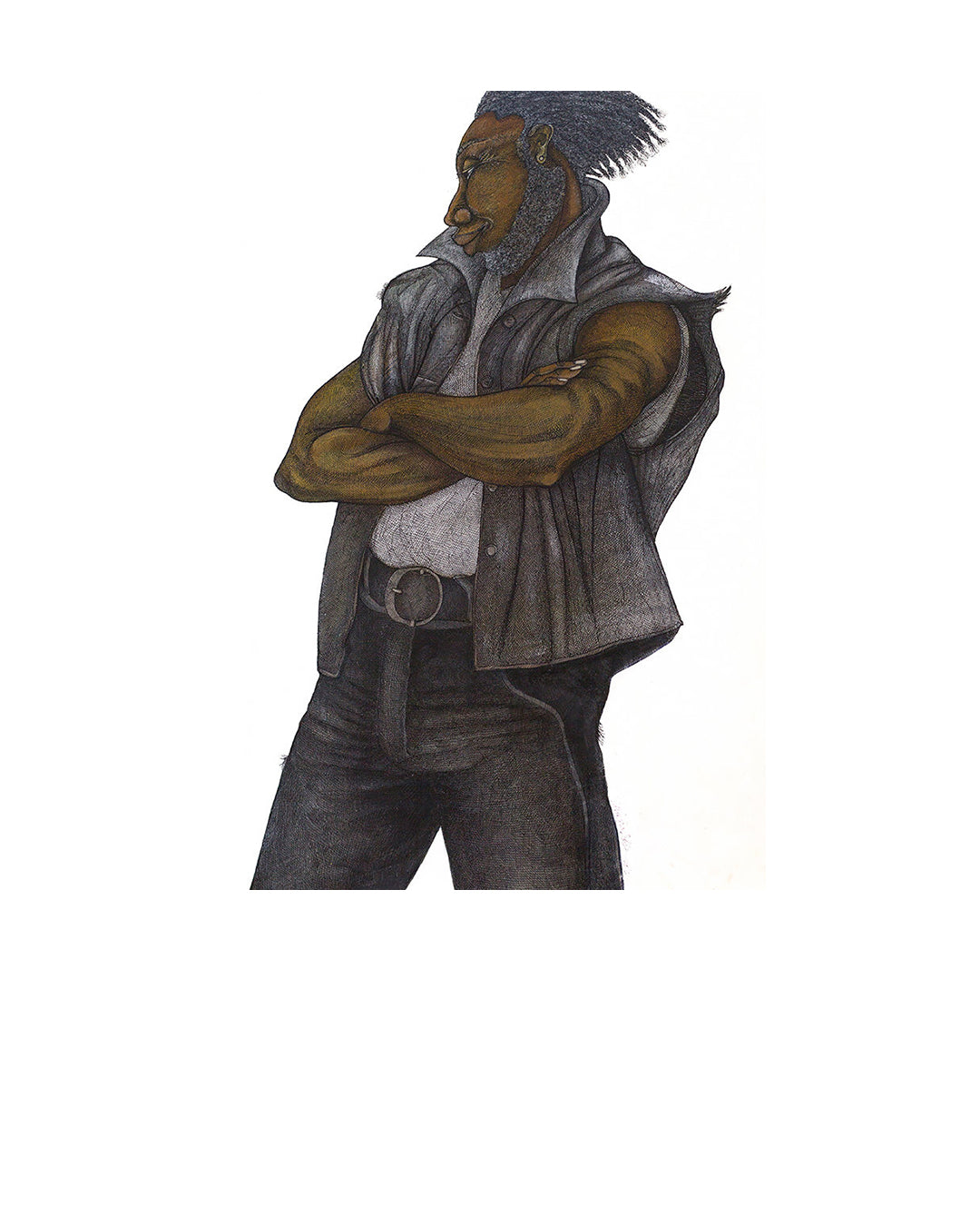 Big Jake — original artwork by Charles A. Bibbs
