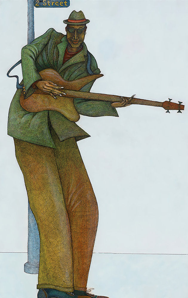 Detail of The Deuce by Charles A. Bibbs