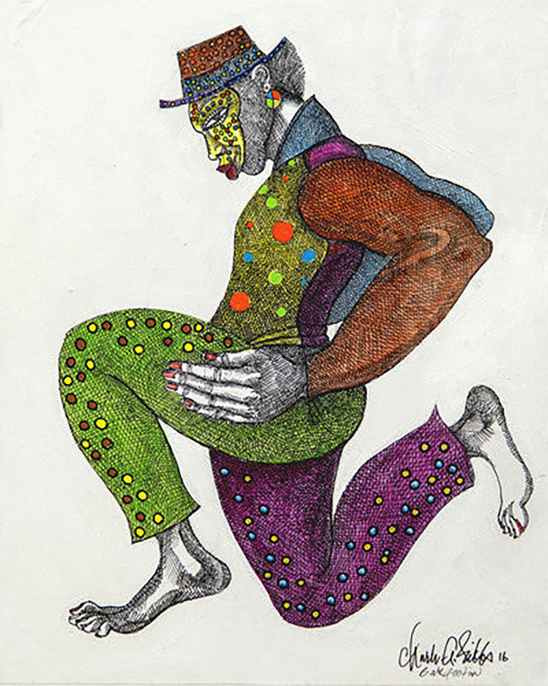 Detail of Barefootin by Charles A. Bibbs