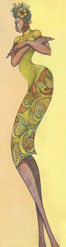 Detail of Long Leg Birds by Charles A. Bibbs