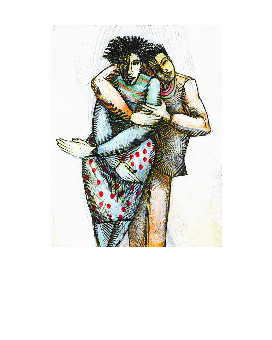 My Best Friend — original artwork by Charles A. Bibbs