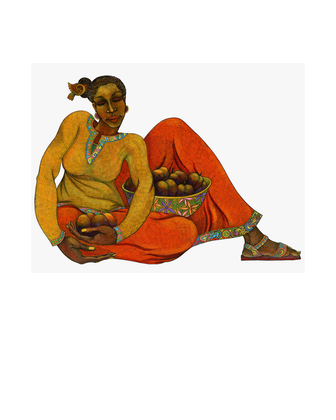 Sweet Harvest — original artwork by Charles A. Bibbs