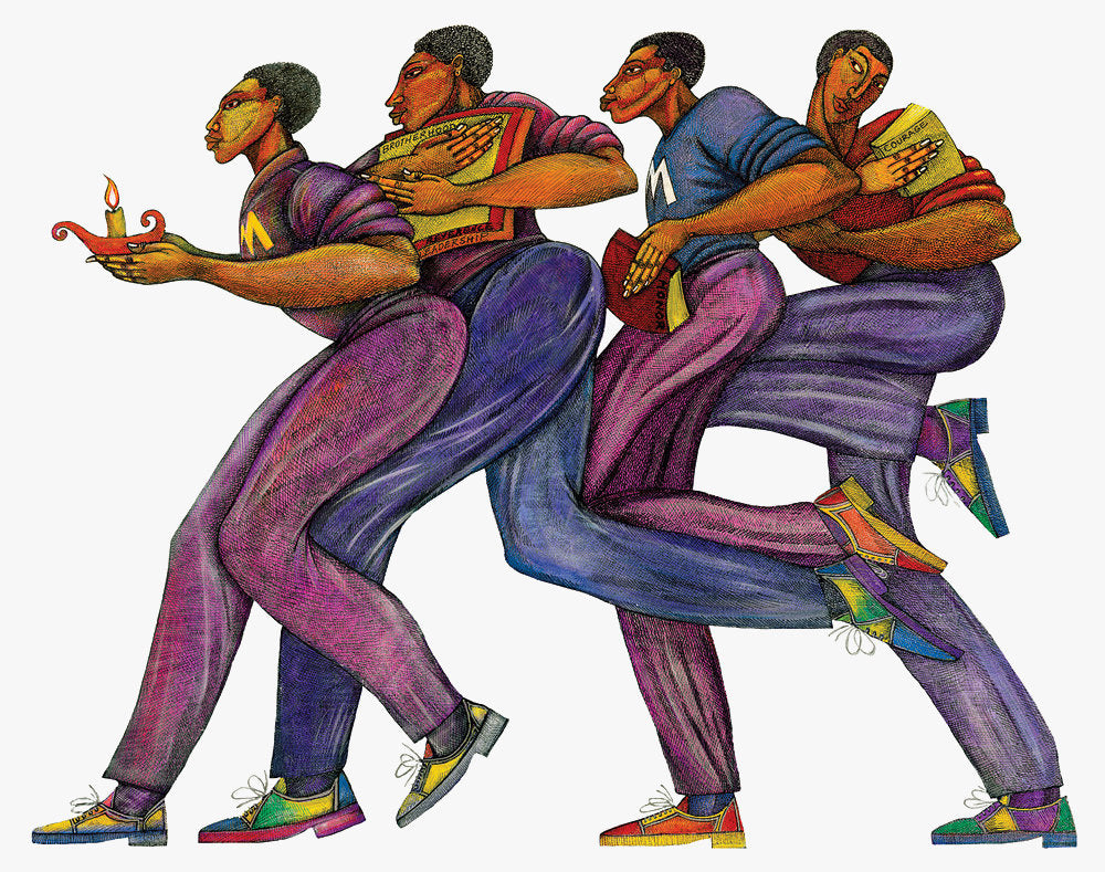 Detail of From Dark To Light by Charles A. Bibbs