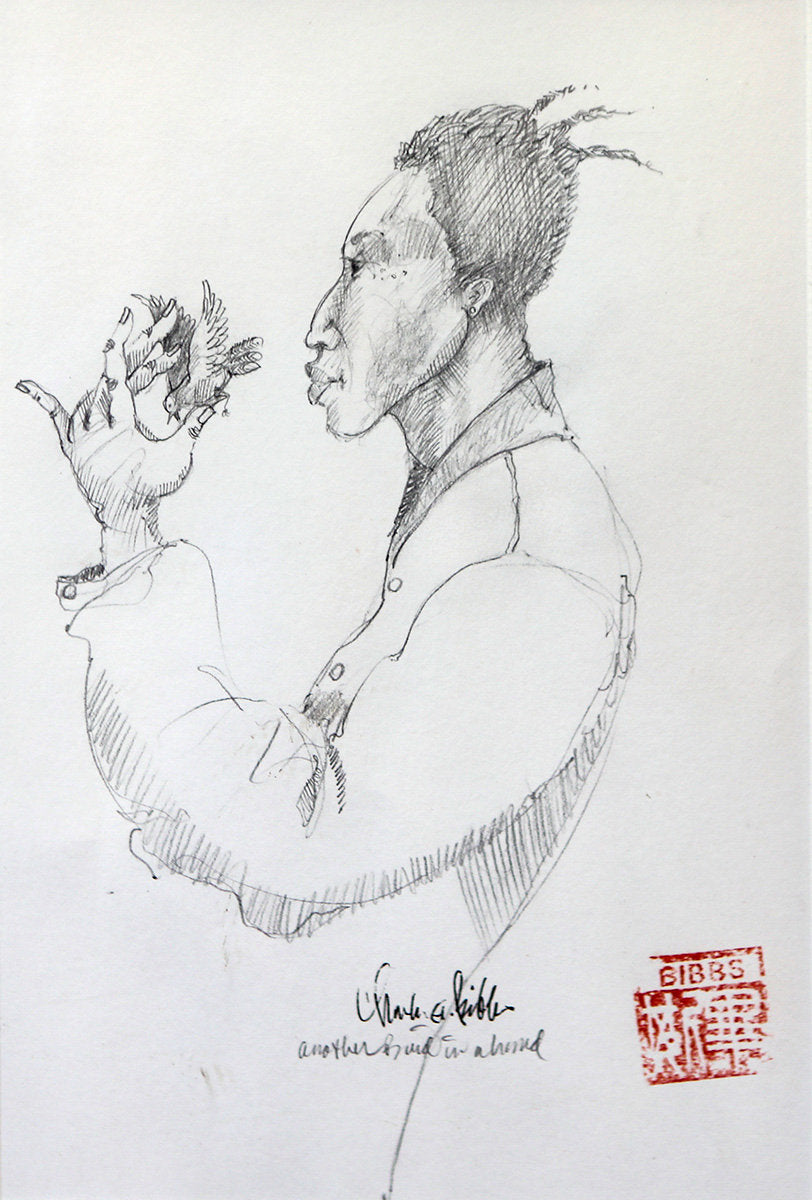 Detail of Another Bird In A Hand by Charles A. Bibbs