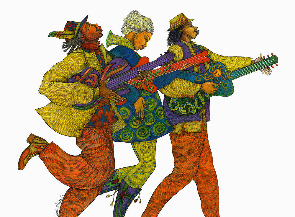 Detail of String Jazz by Charles A. Bibbs
