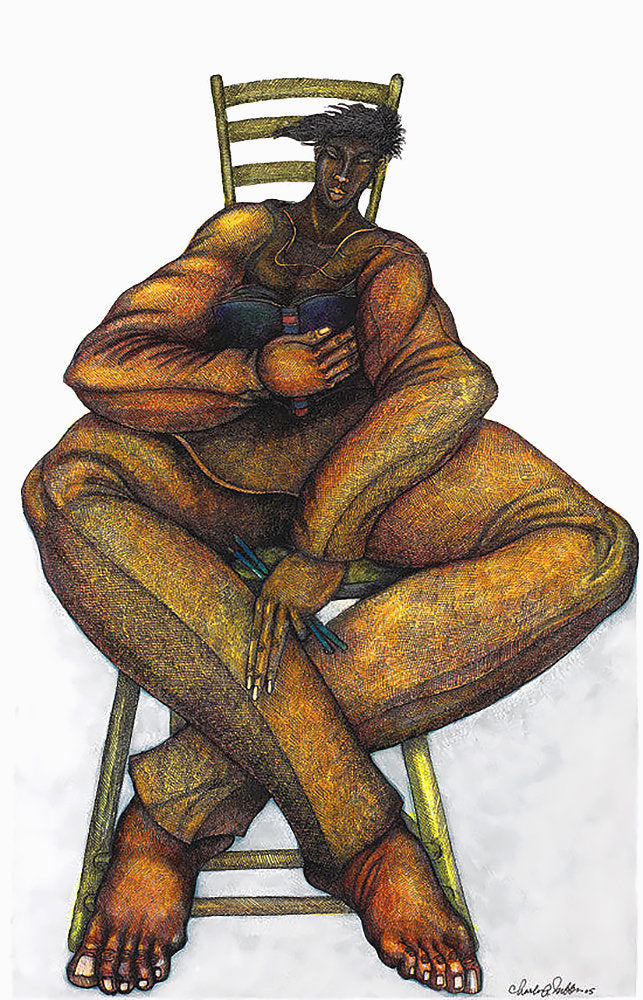 Detail of The Seat Of Knowledge by Charles A. Bibbs