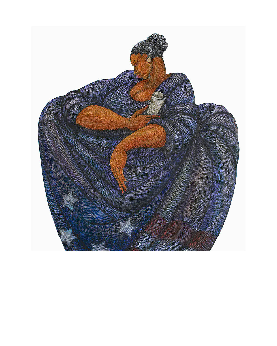 Reflections — original artwork by Charles A. Bibbs