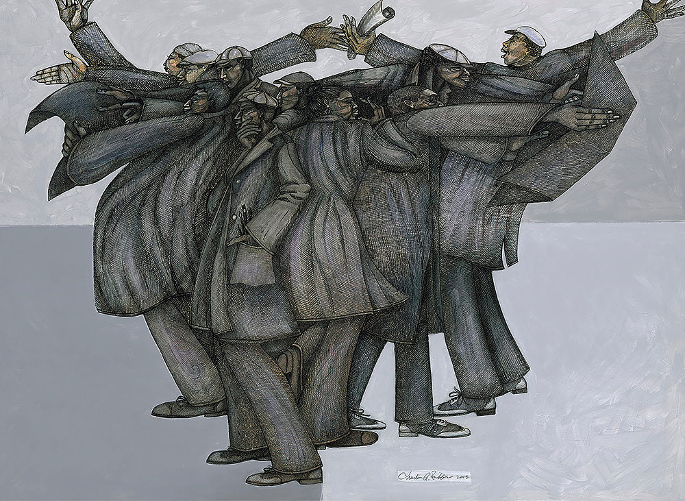 Detail of The Talented Tenth by Charles A. Bibbs