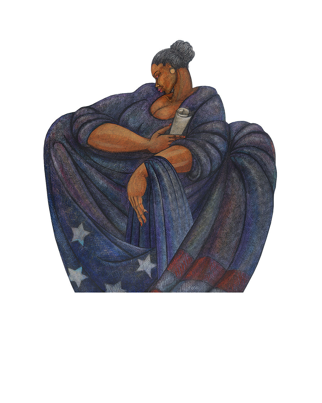 The Promise — original artwork by Charles A. Bibbs