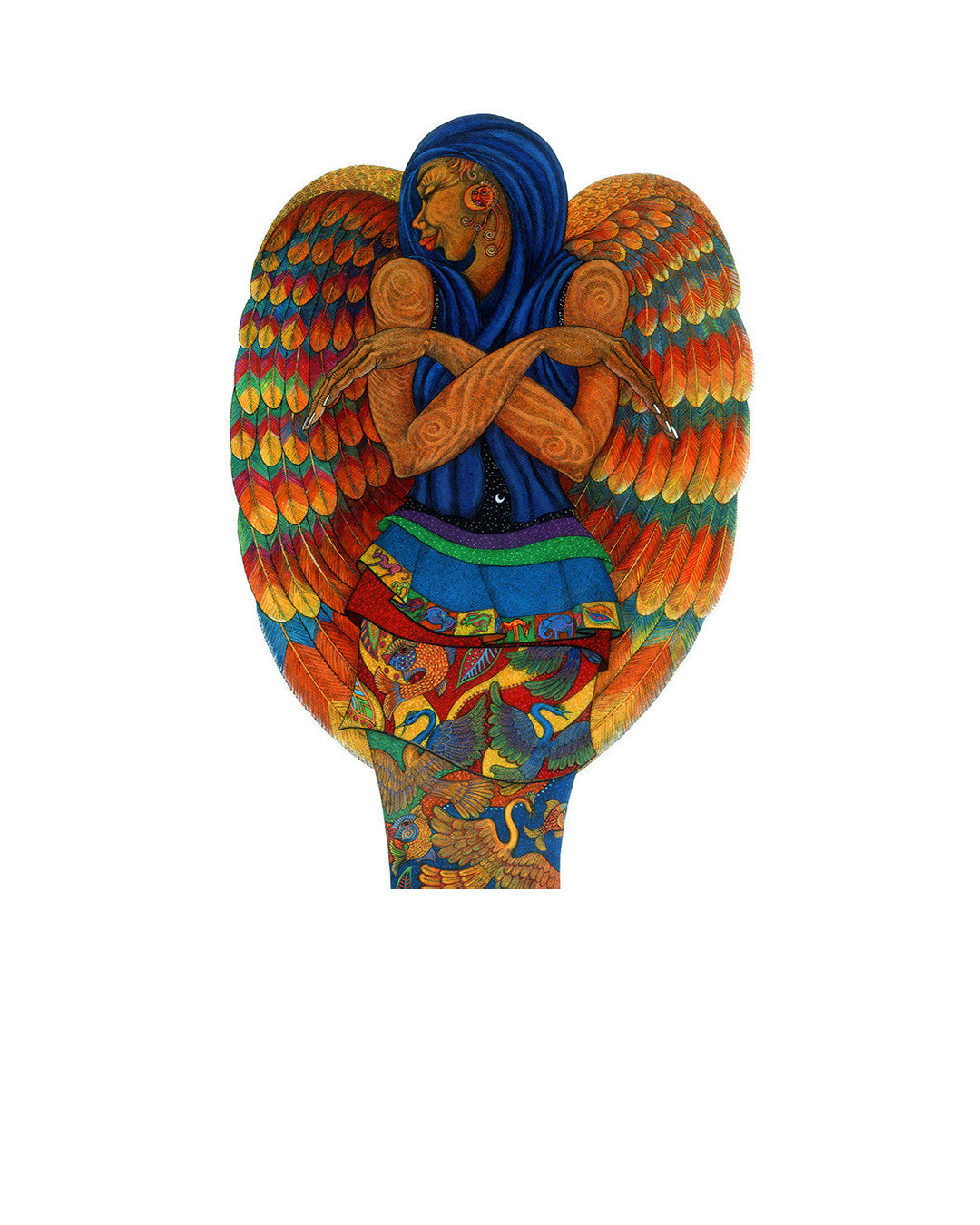 Earth Angel II — original artwork by Charles A. Bibbs