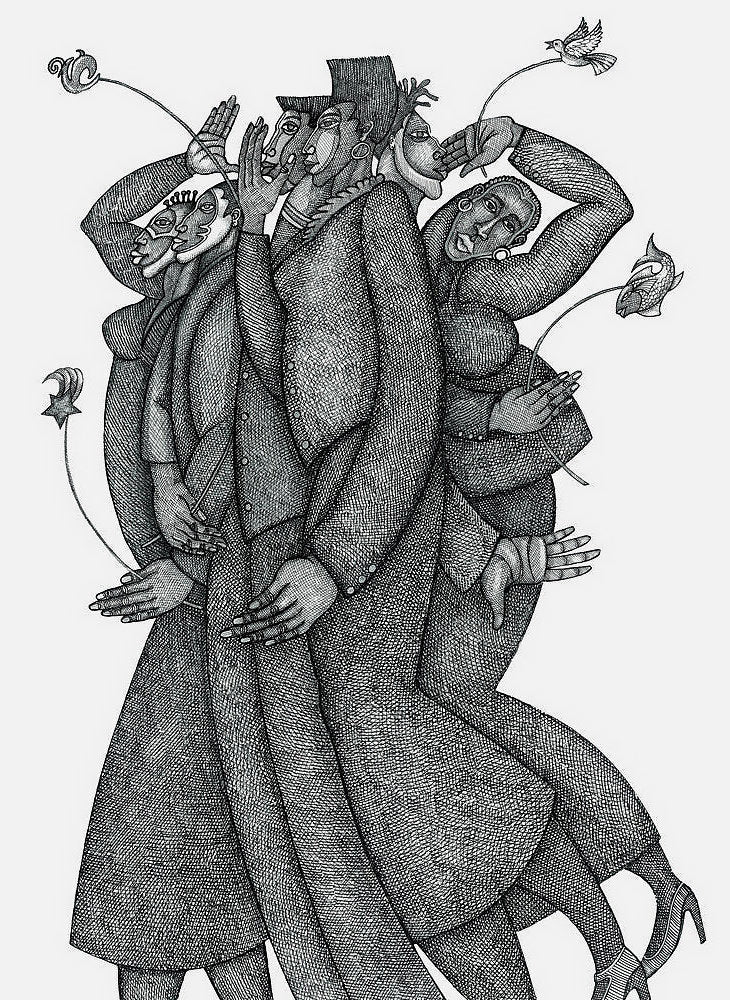 Detail of Diversity by Charles A. Bibbs