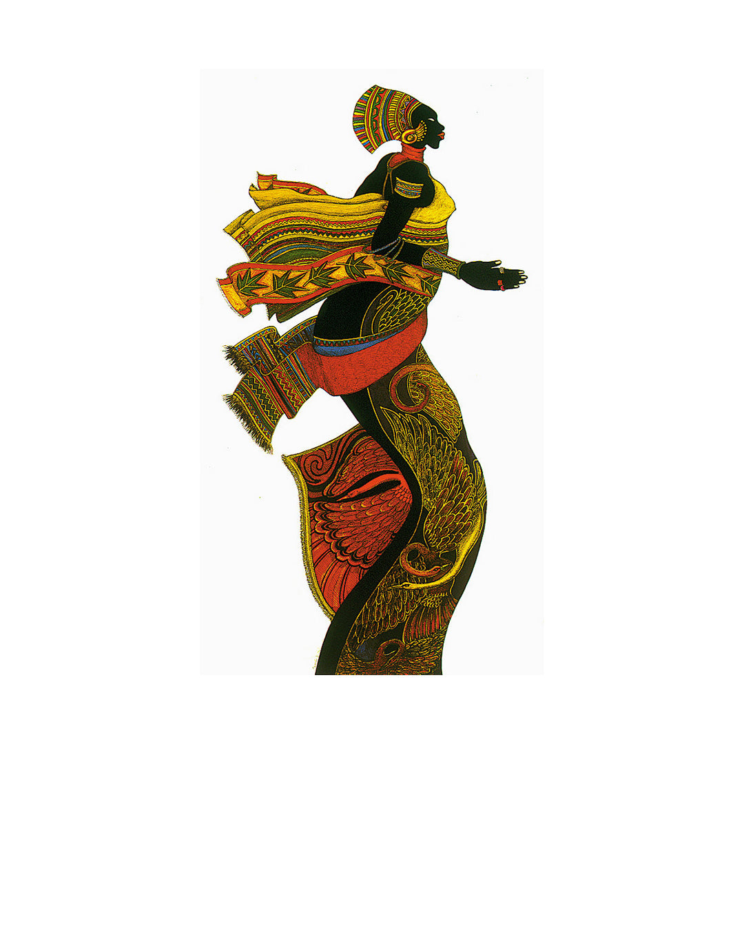 Ebony Series 3 — original artwork by Charles A. Bibbs