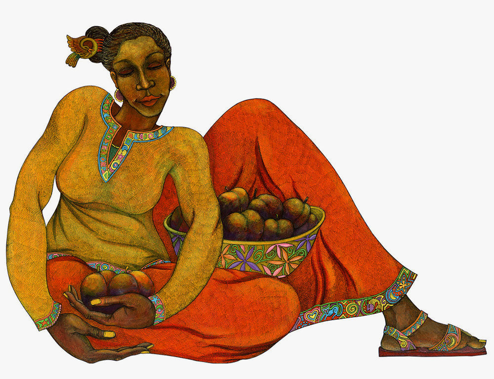 Detail of Sweet Harvest by Charles A. Bibbs