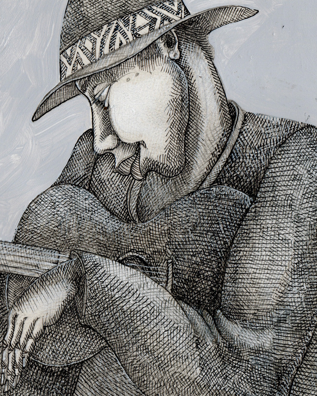 Detail of Smooth Playa by Charles A. Bibbs