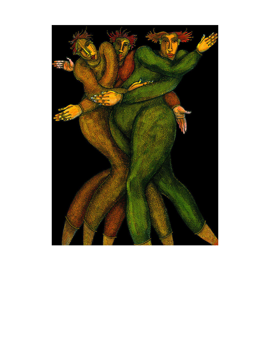 InSync — original artwork by Charles A. Bibbs