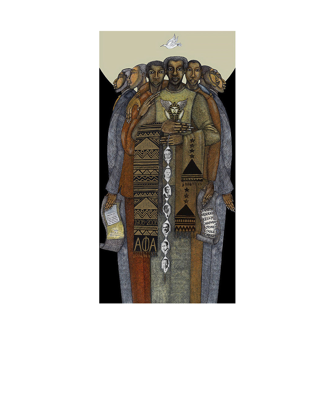 The Brotherhood - Original — original artwork by Charles A. Bibbs