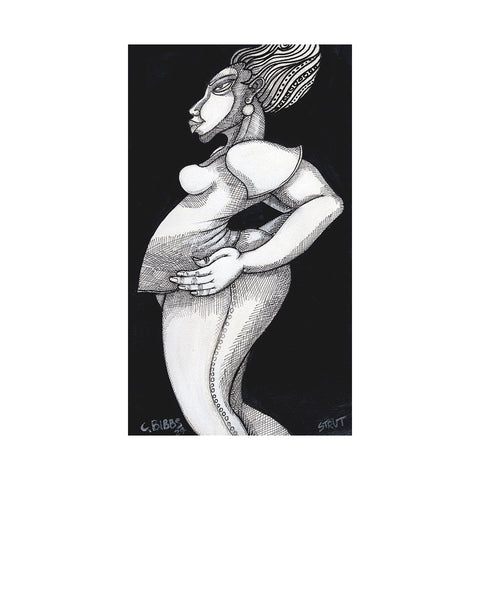 Strut — original artwork by Charles A. Bibbs