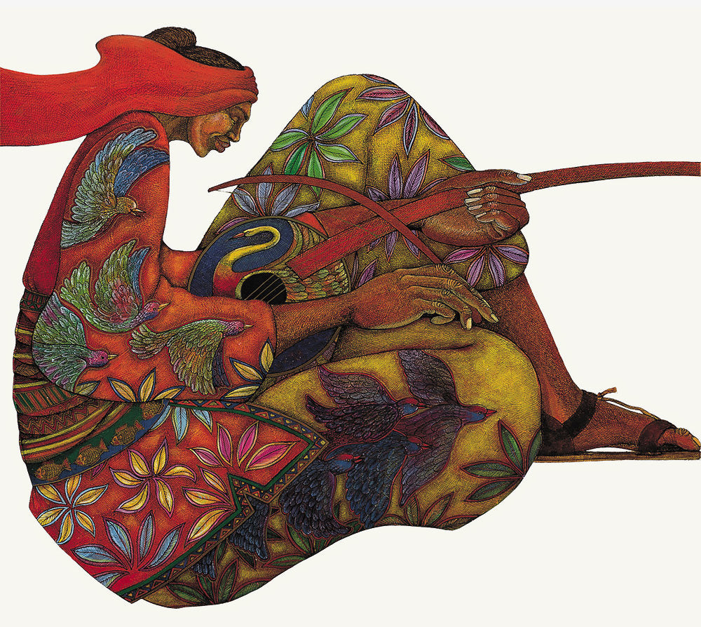 Detail of Music Maker 1 by Charles A. Bibbs