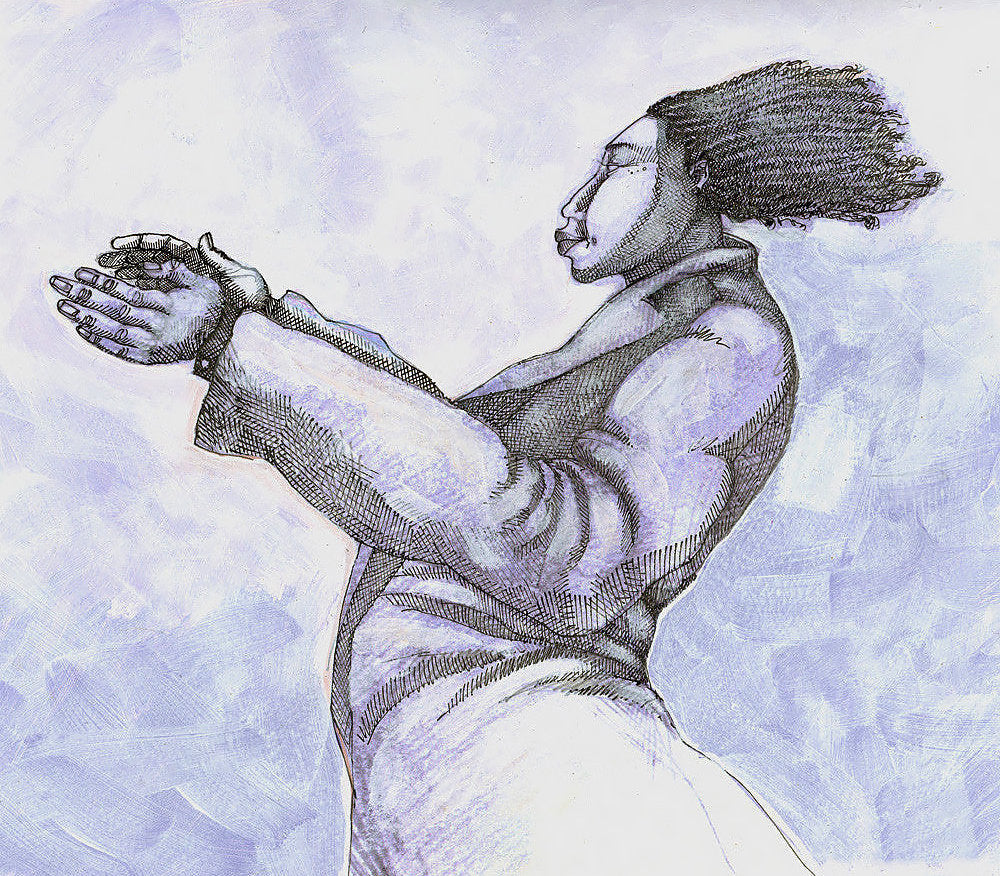 Detail of Clapping Hands by Charles A. Bibbs
