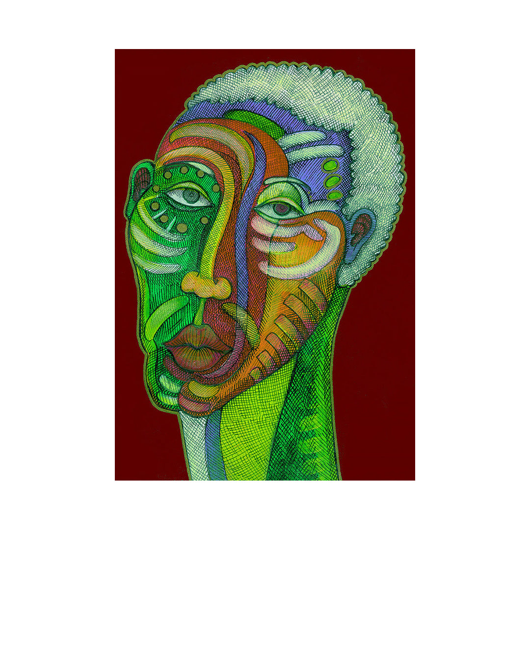 Man In Love — original artwork by Charles A. Bibbs