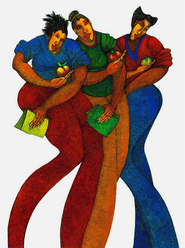 Detail of Fruits Of The Spirit by Charles A. Bibbs