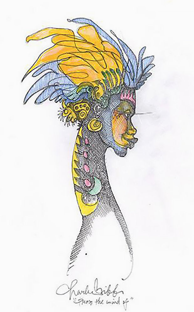 Detail of From The Mind Of by Charles A. Bibbs